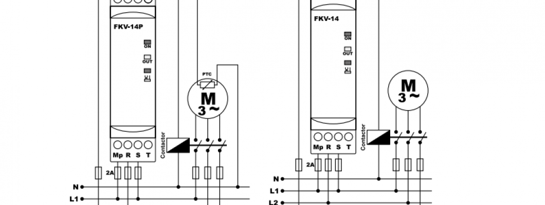 comparaison entre les relais de phases tense FKV,FK